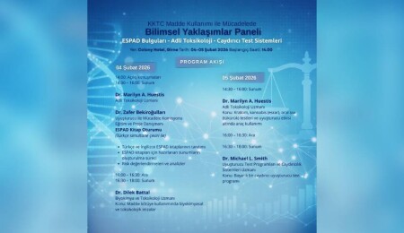 "KKTC Madde Kullanımı ile Mücadelede Bilimsel Yaklaşımlar Paneli" düzenlenecek