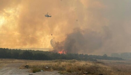 Çanakkale'de iki ayrı noktada orman yangını