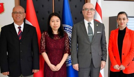 DAÜ, Shanghai Üniversitesi ve Boğaziçi Üniversitesi temsilcilerini ağırladı