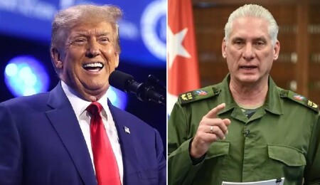 Küba Devlet Başkanı, Trump'ın tehdidine karşılık 'sarsılmaz direniş' sözü verdi