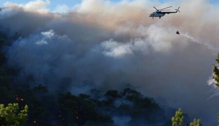 Wildfires Rage in Western Turkey