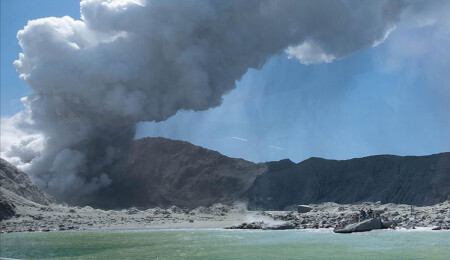 Indonesia Volcano Erupts with Kilometer-High Ash Cloud