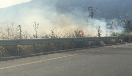 Serdarlı'da bir yangın daha