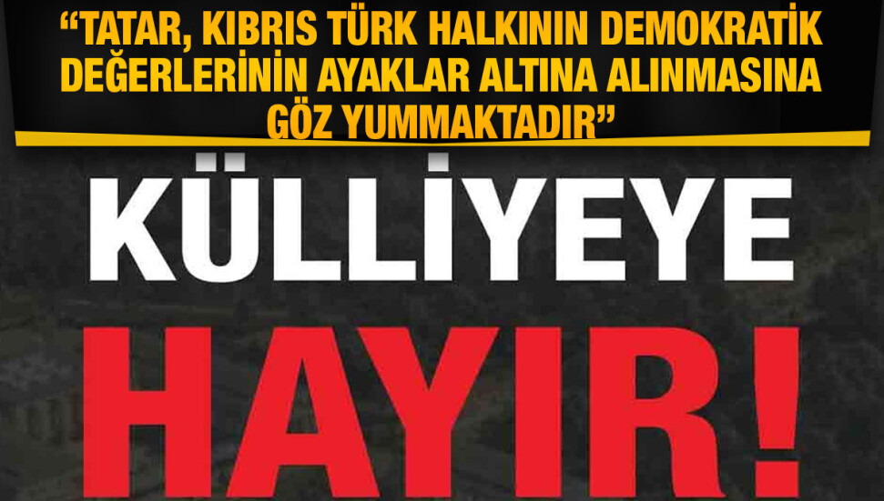 CTP: İradeye müdahaleyi de, külliyeyi de reddediyoruz!
