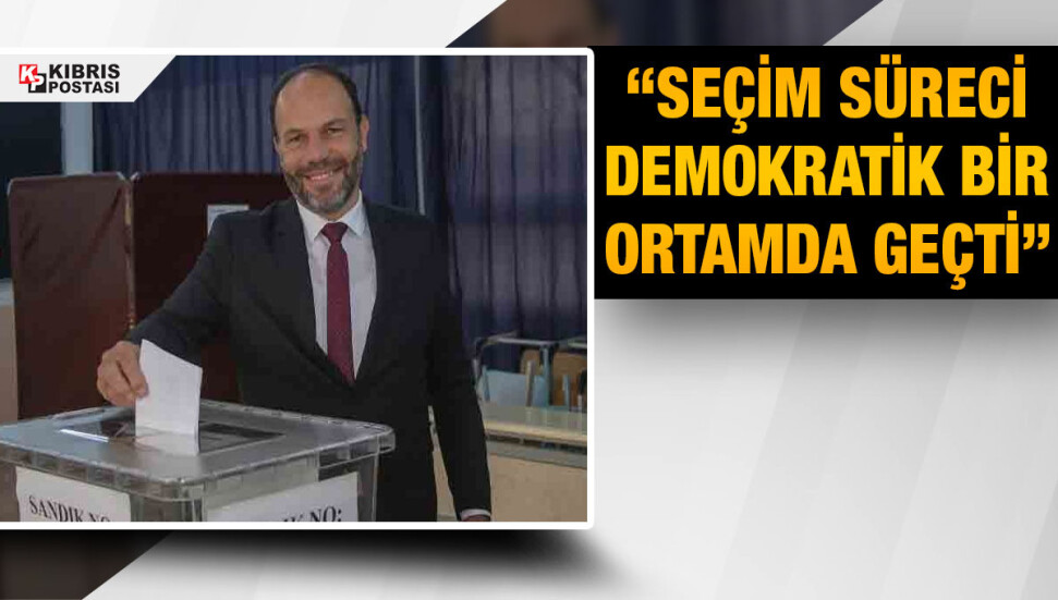 UBP’nin İskele Belediye Başkan adayı Hasan Sadıkoğlu oyunu kullandı