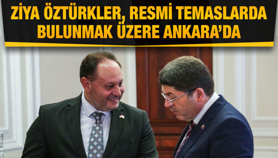 İçişleri Bakanı Öztürkler, Ankara’da Türkiye Adalet Bakanı Tunç ile görüştü