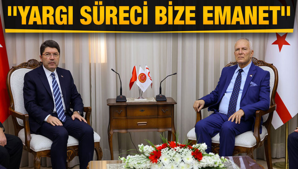 Meclis Başkanı Töre, Türkiye Cumhuriyeti Adalet Bakanı Tunç’u kabul etti