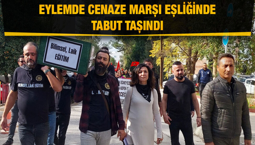 KTOEÖS’ten Eğitim Bakanlığı önünde eylem: Çağdaş, laik ve bilimsel eğitim bitirildi