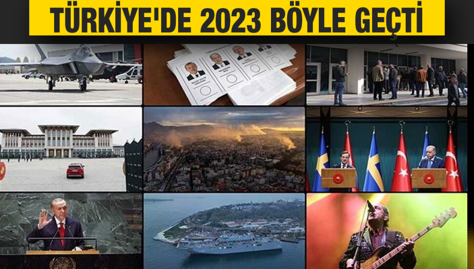 Türkiye'de 2023 yılı: Seçim, deprem, ekonomide alınan kararlar....