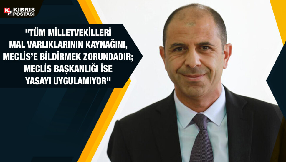 Kudret Özersay, Erhan Arıklı ve Meclis Başkanlığı hakkında suç ihbarında bulundu