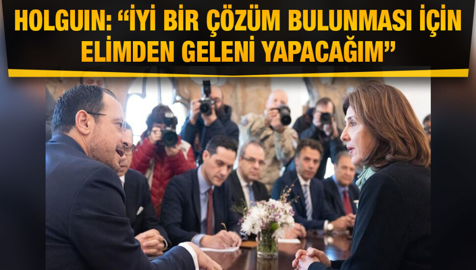 Maria Angela Holguin Cuellar, Hristodulidis ile görüştü