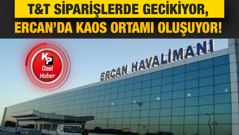 Ercan Havalimanı, T&T nedeniyle teknik malzeme sorunu yaşıyor