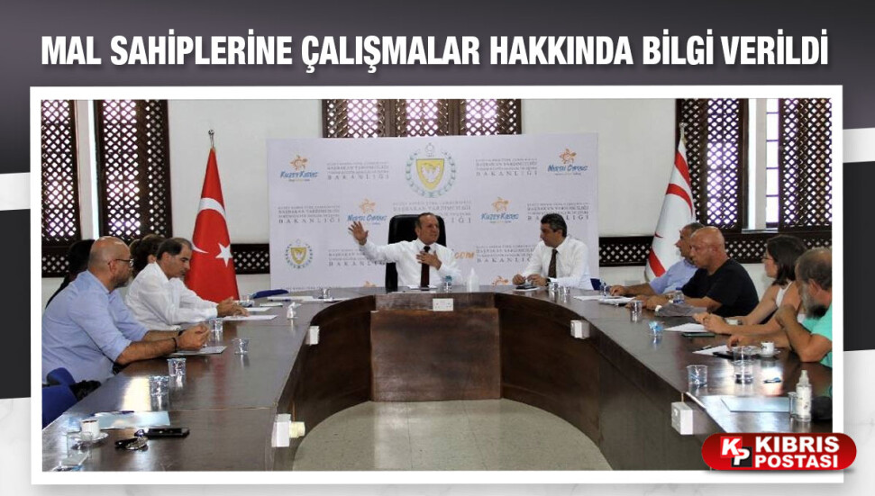 Girne Antik Liman ile ilgili 2’nci ve 3’ncü etap çalışmaları hakkında mal sahipleri bilgilendirildi