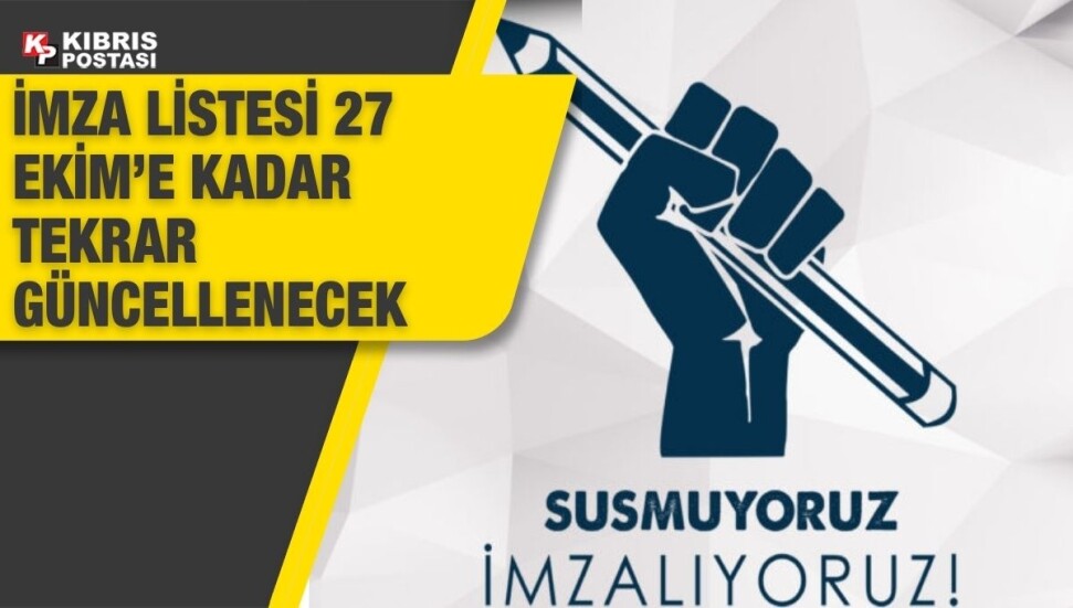 Gazeteci Ali Kişmir’e destek için başlatılan “Susmuyoruz, İmzalıyoruz” imza kampanyası uzatıldı