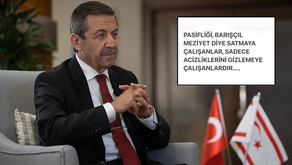 Tahsin Ertuğruloğlu'ndan dikkat çeken "pasiflik" paylaşımı