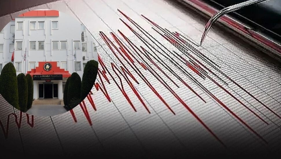 Sivil Savunma: Deprem KKTC genelinde hasara yol açmadı