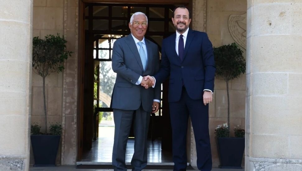 Christodoulides Discusses EU Role In Cyprus Talks With António Costa