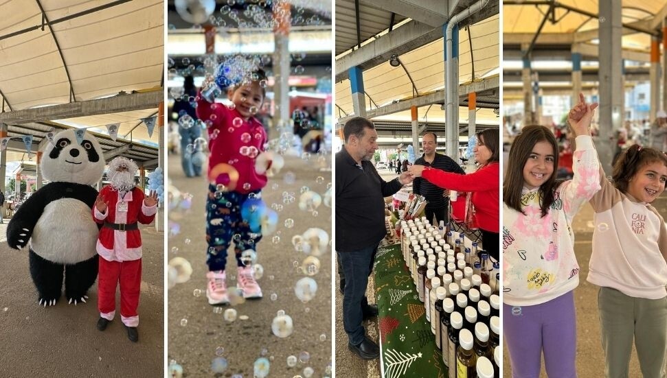 TAM PARTİ Yılbaşı Dayanışma Pazarı ziyarete açıldı