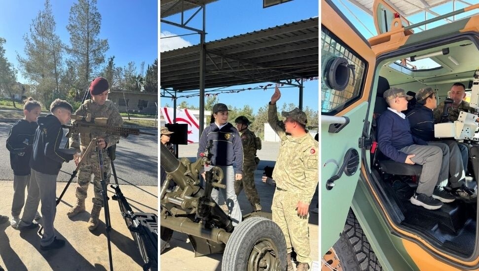 Türk Maarif Koleji öğrencilerinden Güvenlik Kuvvetleri Komutanlığı’na ziyaret