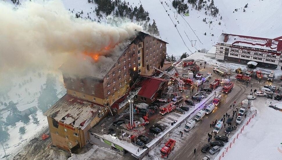 Kartalkaya'daki otel yangınına ilişkin iddianame kabul edildi