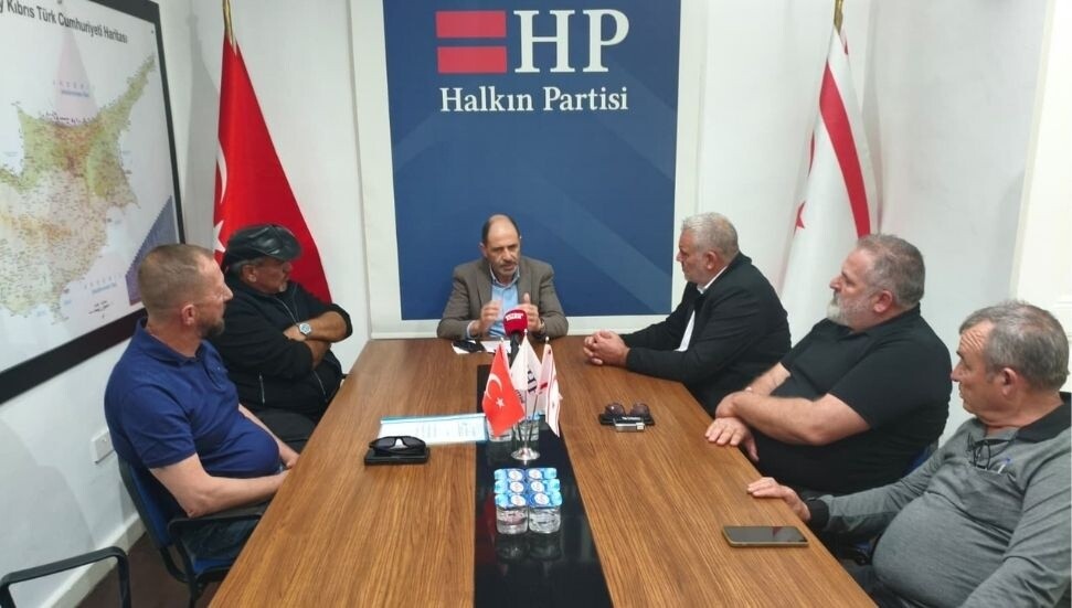 Hayvan Üreticileri'nden, HP Başkanı Kudret Özersay'a ziyaret: Üretici batma noktasına geldi