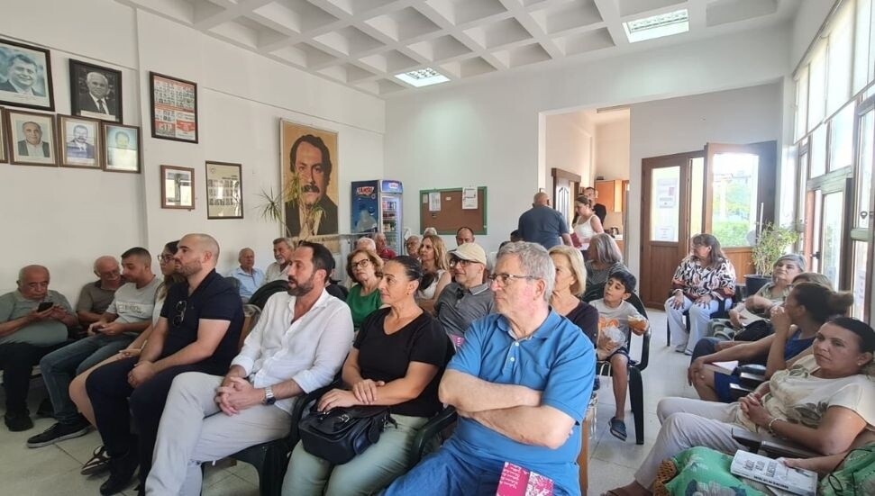 Başaran Düzgün’ün romanları Lefke ve Güzelyurt’ta tanıtıldı
