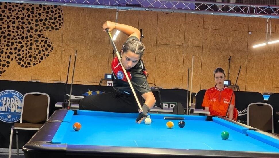 Kuzey Kıbrıs Genç Milli Bilardo Takımı Slovenya’da Avrupa Şampiyonası’nda mücadele ediyor