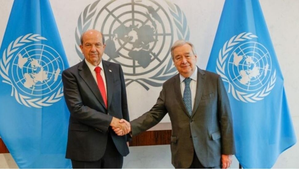 BM Genel Sekreteri Guterres’ten Ersin Tatar’a teşekkür mektubu