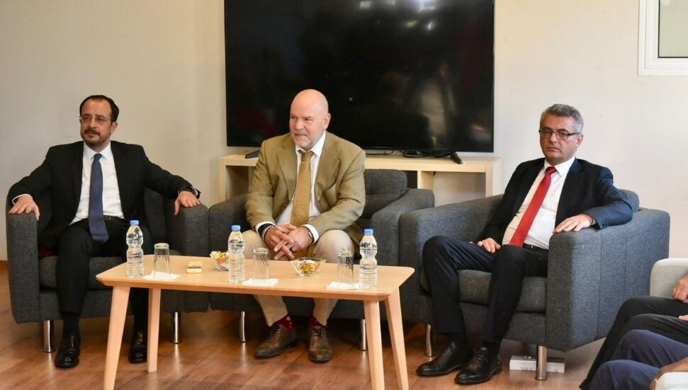 Tufan Erhürman ile Nikos Hristodulidis, Kayıp Şahıslar Komitesi laboratuvarını ziyaret etti