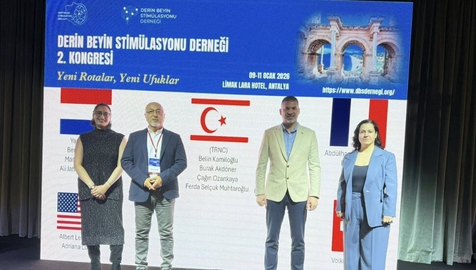 Kuzey Kıbrıs Nöromodülasyon Ekibi çalışmalarıyla uluslararası kongrede karşılık buldu