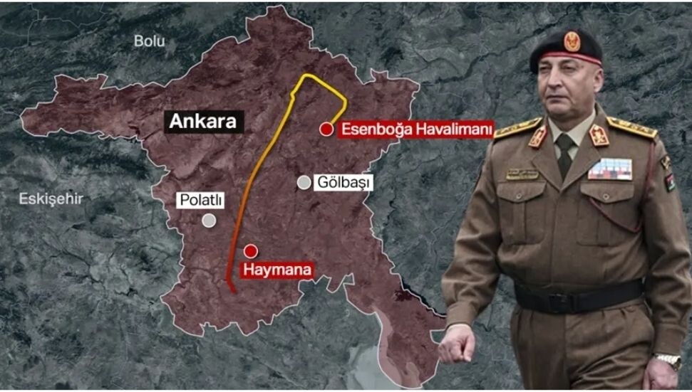 Ankara’da düşen Libya uçağının kaza kırım ön raporu tamamlandı: Acil iniş için alçalırken tepeye çarptı