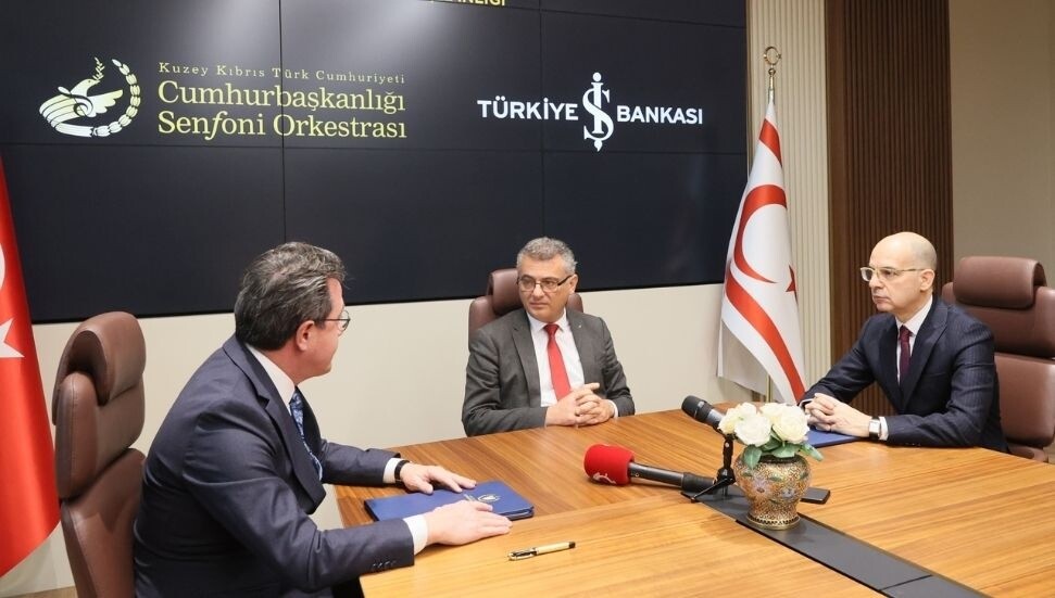 Cumhurbaşkanlığı Senfoni Orkestrası ile İş Bankası arasında ana sponsorluk protokolü imzalandı