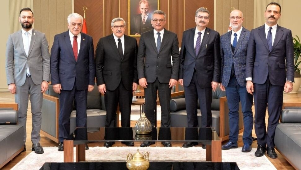 Tufan Erhürman: AK Parti Genel Başkan Yardımcısı Hüseyin Yayman ve beraberindeki heyeti kabul etti