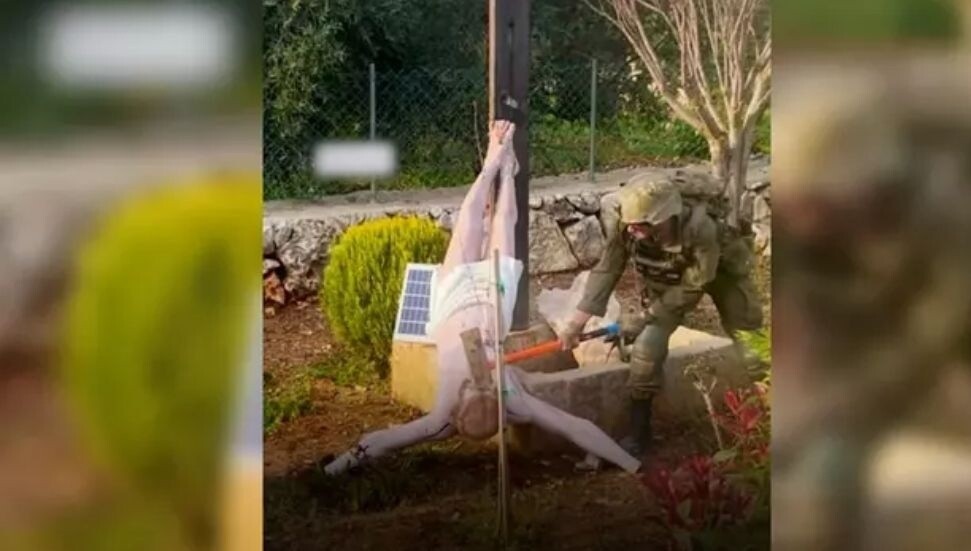 İsrail, İsa heykelinin parçalandığı videoyu doğrulayarak özür diledi