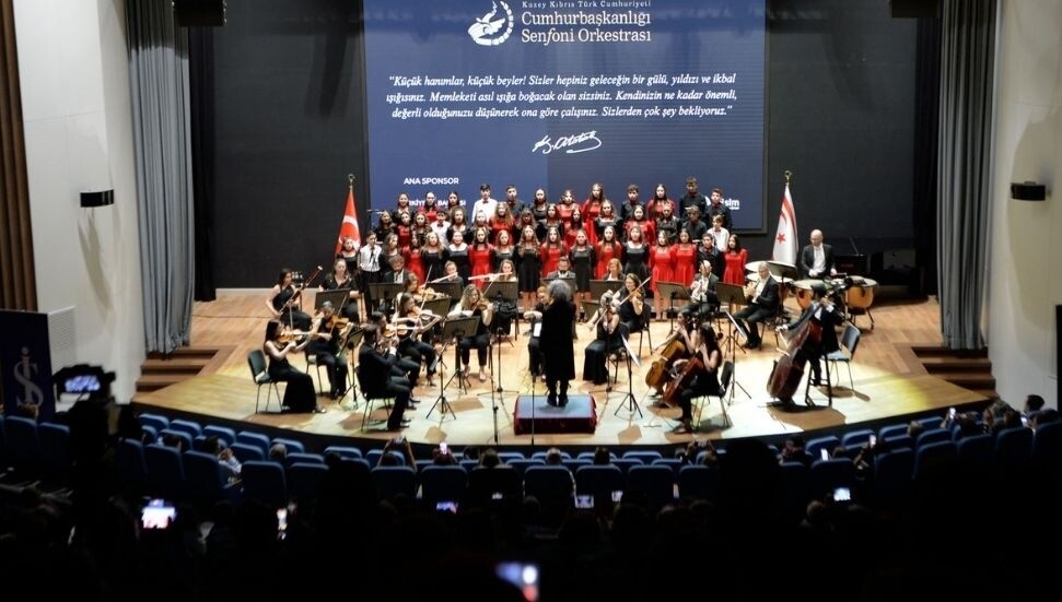 Cumhurbaşkanlığı Senfoni Orkestrası, 23 Nisan konseri verdi