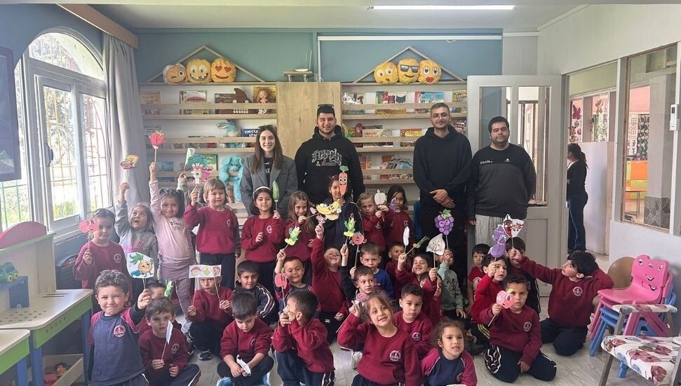 DAÜ öğrencilerinden Sağlıklı Yaşam Haftası kapsamında anaokulunda etkinlik