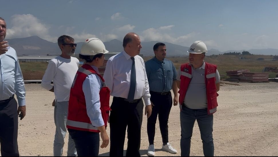 Hakan Dinçyürek: Yeni Lefkoşa ve Karpaz Hastanesi yapımı hızla devam ediyor