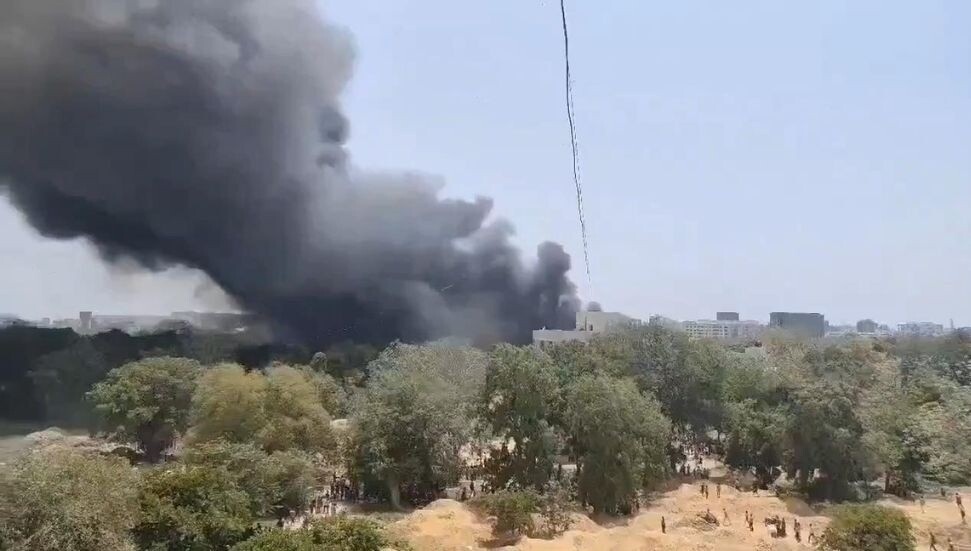 Air India Plane Crashes During Takeoff in Ahmedabad, 242 on Board