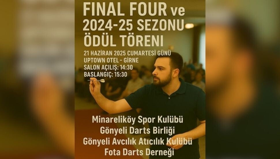 Darts Federasyon Kupası'nda Final Four heyecanı