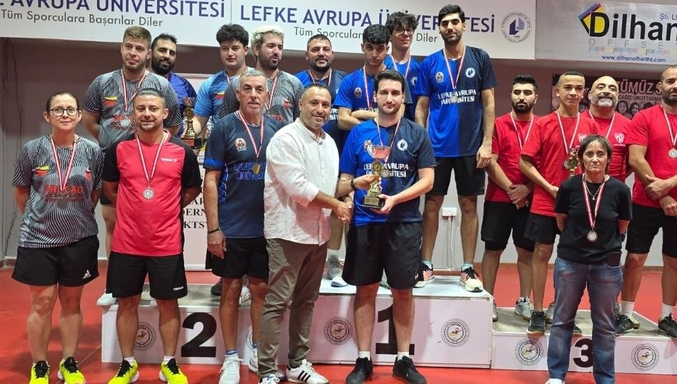 KTSYD Kupası’nda masa tenisi heyecanı: Kadınlarda ARUCAD, erkeklerde LAÜ şampiyon