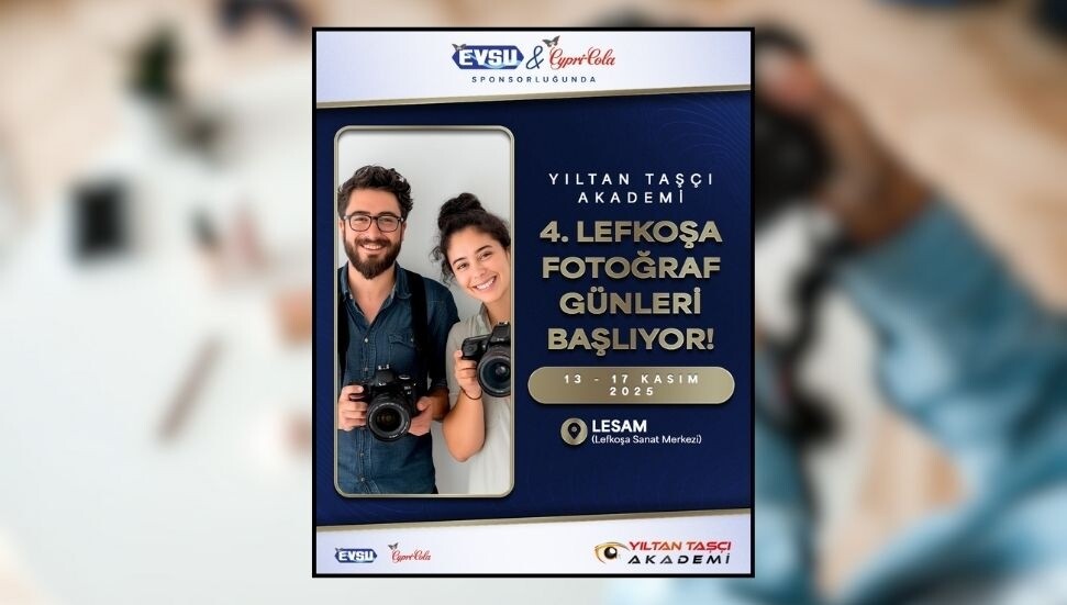 “Yıltan Taşçı Akademi 4. Lefkoşa Fotoğraf Günleri 13 Kasım’da başlıyor