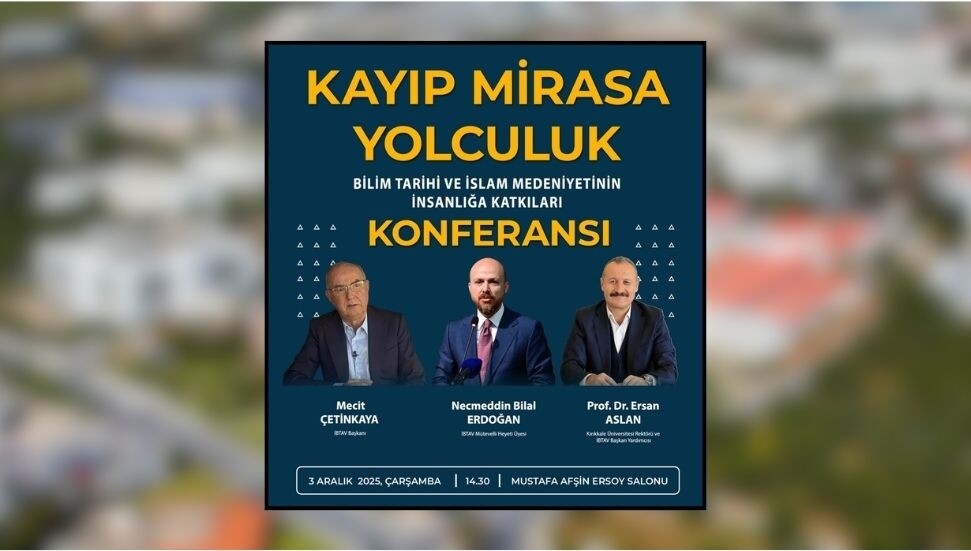 DAÜ'de “Kayıp Mirasa Yolculuk: Bilim Tarihi ve İslam Medeniyetinin İnsanlığa Katkıları” konferansı