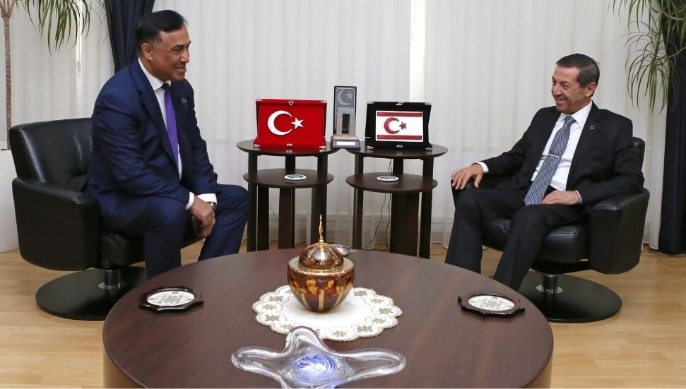 Dışişleri Bakanı Ertuğruloğlu, Azerbaycan Milletvekili Nasırov’u kabul etti: İkili ilişkiler ele alındı