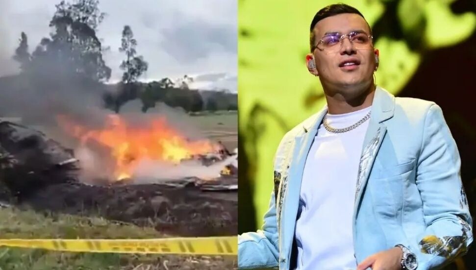 Kolombiyalı şarkıcı Jimenez'in içinde bulunduğu küçük uçağın düşmesi sonucu 6 kişi öldü