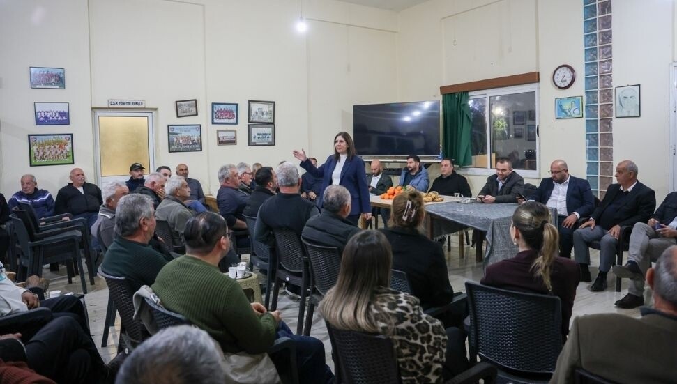 CTP Genel Başkanı İncirli üreticilerle buluştu: Üretim esastır; üretici emeğinin karşılığını almalı