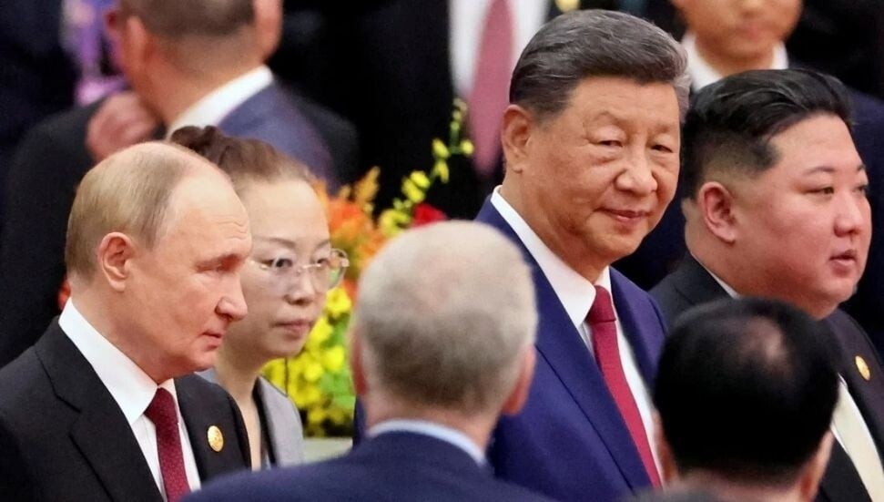 China’s Xi Projects Power at Military Parade With Putin and Kim