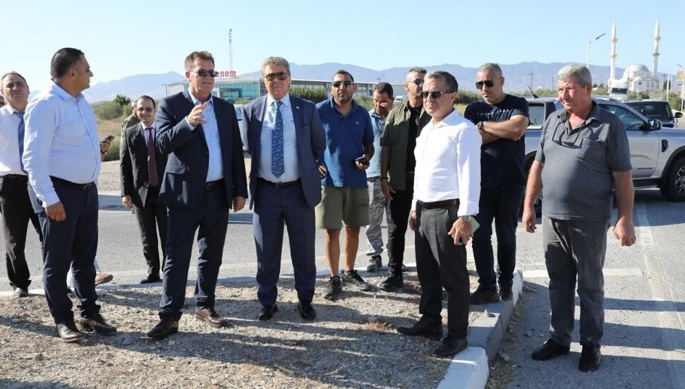 Üstel, Kurudere Kavşağı’nda incelemelerde bulundu: Hedef, halkımızın güvenli ve konforlu yolculuğu!