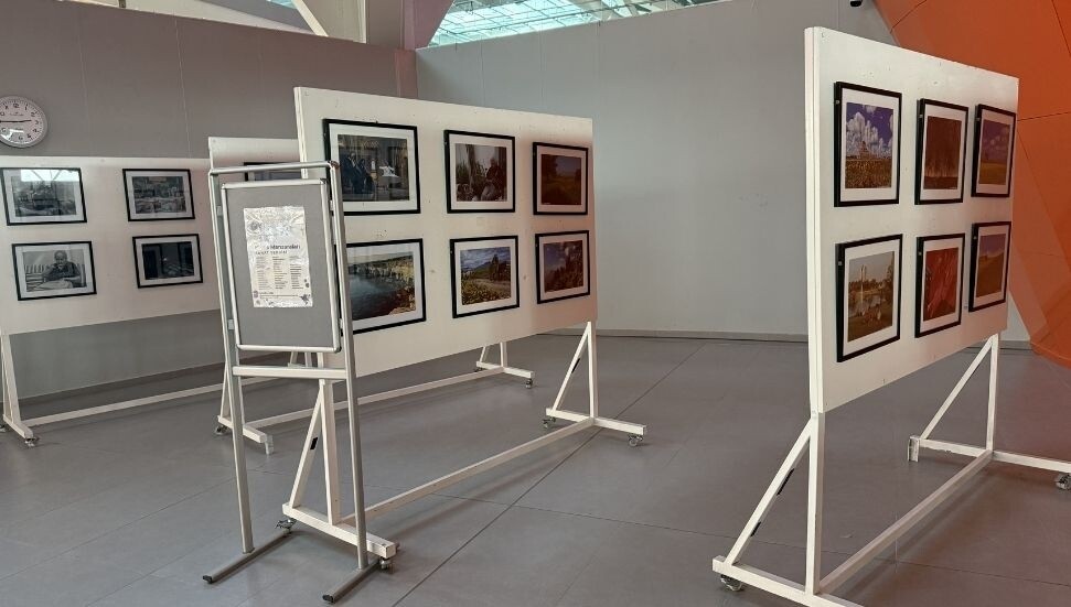 “Kıbrıs Manzaraları” Sanat Sergisi Ercan Havalimanı’nda açıldı