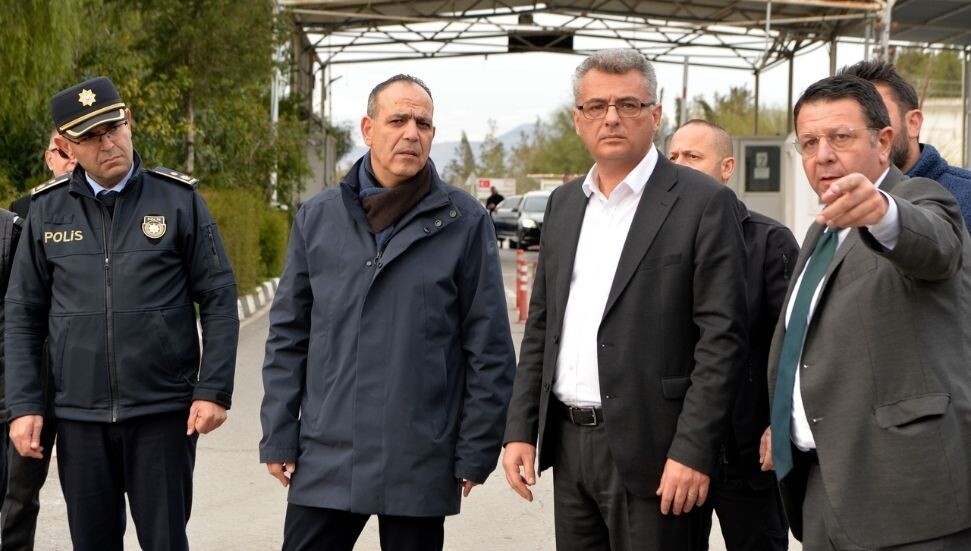 Erhürman, Metehan'da incelemelerde bulundu: Genişletme ve yeni kapılar için yapıcı önerilerimiz var