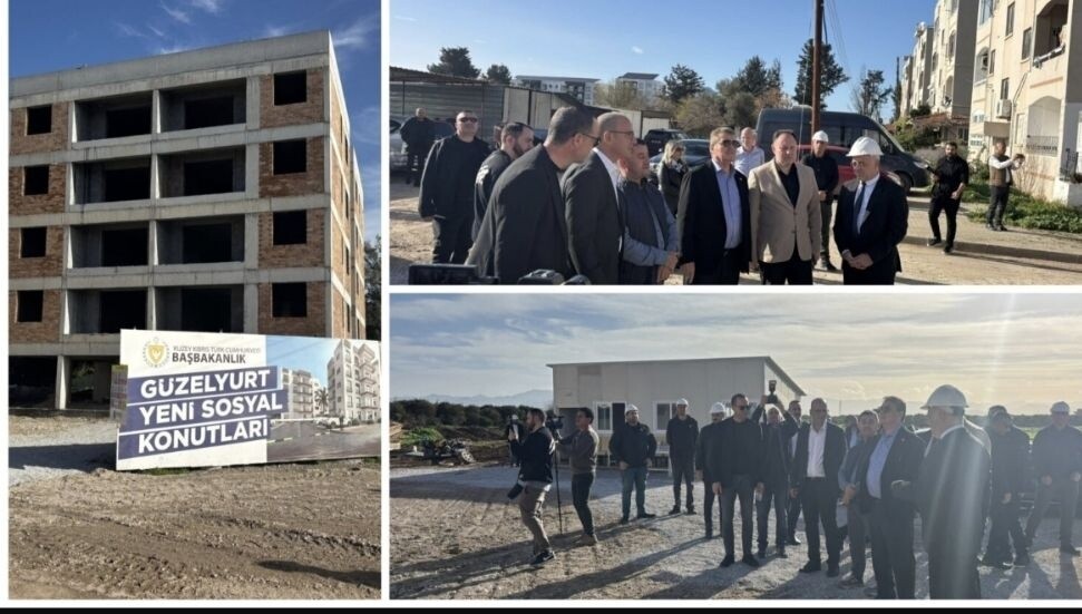 Ünal Üstel: Güzelyurt Hastanesi ve sosyal konutlar yakında tamamlanacak